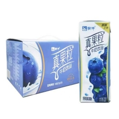 1箱250g*12盒|蒙牛真果粒 蓝莓果粒礼盒装包装随机